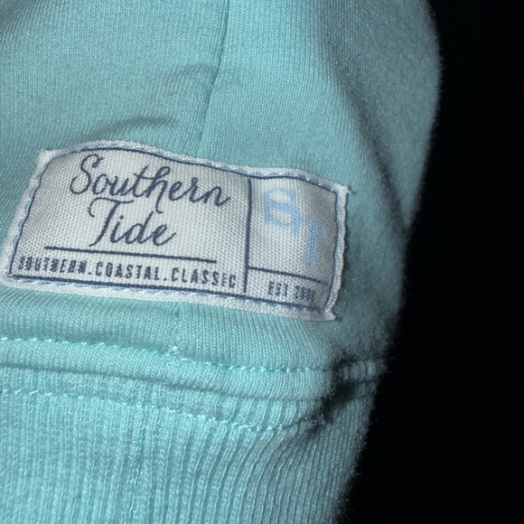 Southern Tide Aqua Long Sleeve Top - Picture 5 of 7